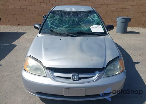 2001 Honda Civic Lx из США, поврежденный, VIN 1HGEM22541L030277